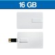 Memoria USB de 16 GB tipo tarjeta Slim