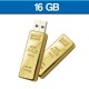 Memoria USB de 16 GB Lingote