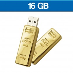 Memoria USB de 16 GB Lingote