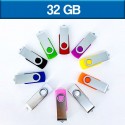 Memoria USB de 32 GB giratoria