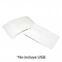 Caja de carton para memoria USB tipo tarjeta