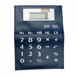 Calculadora de plástico flexible