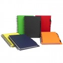 Libreta Lisa con espiral