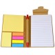 Libreta Tripoli con boligrafo ecologico