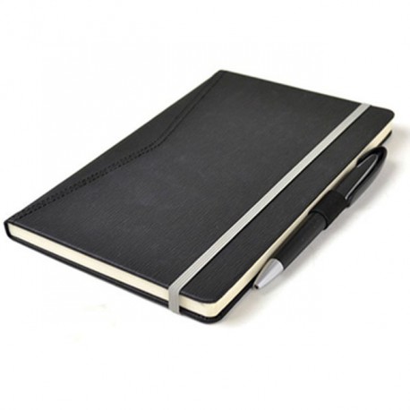 Libreta Brunei con boligrafo