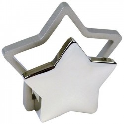 Porta tarjetero Lyra metalico