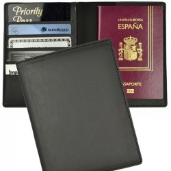 Porta pasaporte Nilo de curpiel