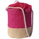 Bolsa bicolor rafia