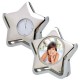Reloj Delfos porta retrato metalico
