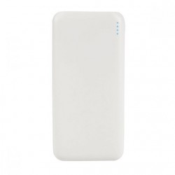 Batería auxiliar para Smartphone color blanco con indicador LED