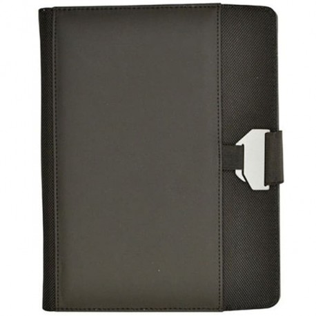 Porta Ipad Damasco de tela y curpiel