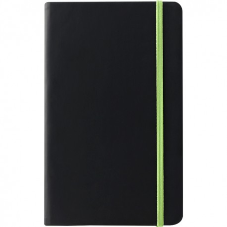 Libreta Border Black de poliuretano