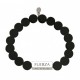 Pulsera Kenya de agata mate