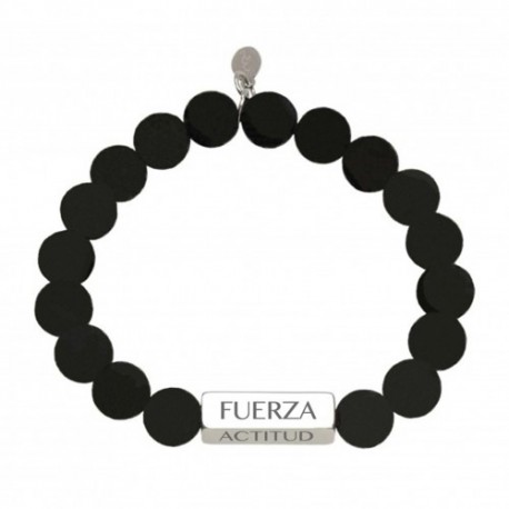 Pulsera Kenya de agata mate