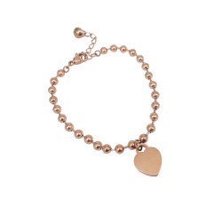 Pulsera Forever bañado en oro rosa