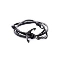 Pulsera con cordon de piel