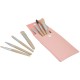 Set de 8 brochas hipoalérgenicas de maquillaje para viaje
