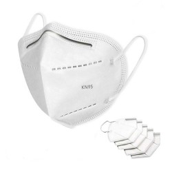 Cubre bocas KN 95 color blanco