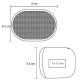 Bocina bluetooth con batería recargable de 7 a 8 hrs de reproducción