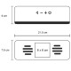 Bocina bluetooth con batería recargable de 8 hrs de reproducción