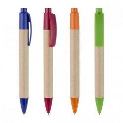 Bolígrafo material eco-friendly variedad de colores