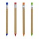 Bolígrafo material eco-friendly mecanismo pulsador varios colores