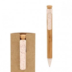 Bolígrafo material eco-friendly con funda