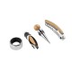 Set de vino bambu