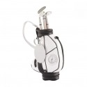 Reloj y porta plumas golf