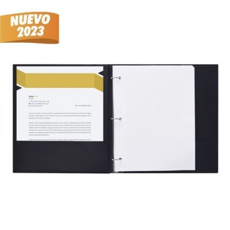 Carpeta Monraz con argollas