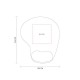 Mouse pad Loen de tela