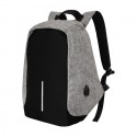 Mochila de poliester anti robo