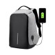 Mochila de poliester anti robo