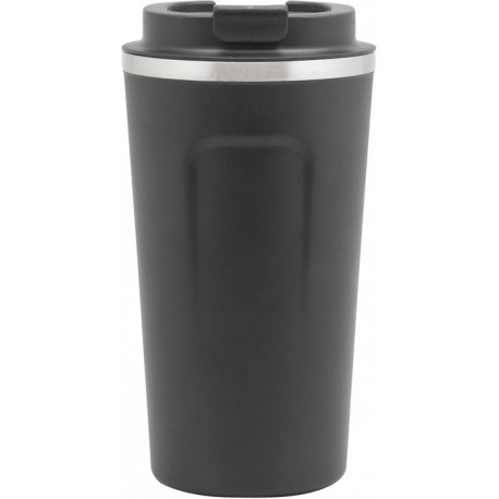 Vaso termo color negro capacidad de 500 ml
