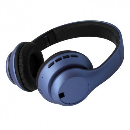 Audífonos Dj bluetooth color Azul
