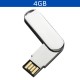 USB giratorio métalico de 4GB