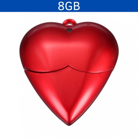 USB en forma de corazon de 8GB