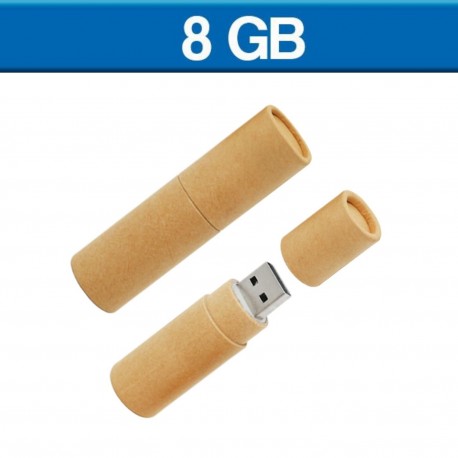 Memoria USB en forma de tubo de 8GB