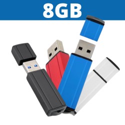Memoria USB de aluminio capacidad de 8 GB