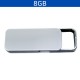 Memoria USB rectangular de 8 GB