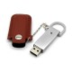 Memoria USB de cuero con capacidad de 32 GB