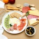 Set de quesos con plato de cerámica