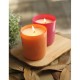 Vela aromática en contenedor de vidrio