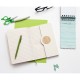 Libreta fabricada en milk paper