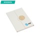 Libreta fabricada en milk paper