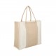 Bolsa de yute con loneta