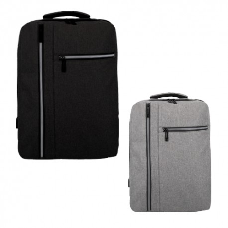 Mochila funcional con compartimento de seguridad