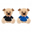 Peluche de perro con camisa incluida
