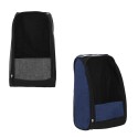 Zapatera portátil con malla y asa