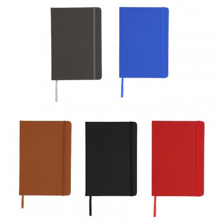 Libreta de poliuretano con 90 hojas